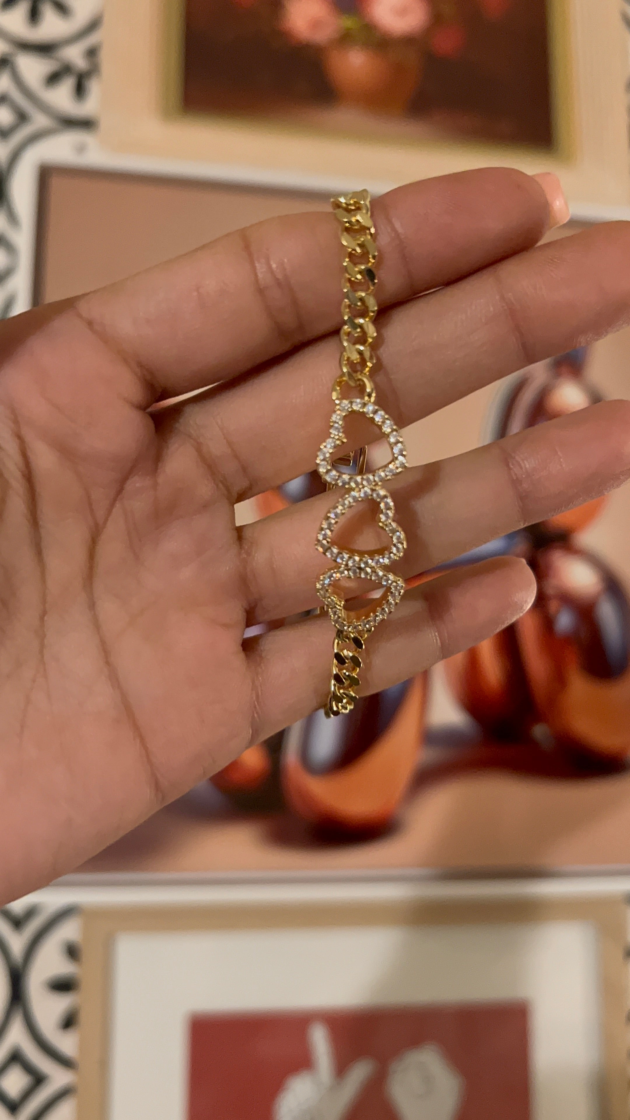Triple the love bracelet