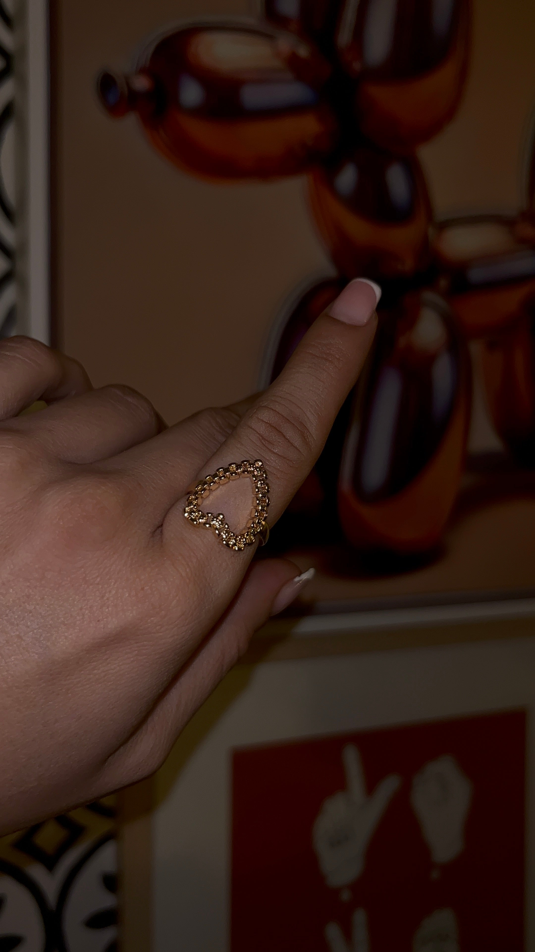 Rolexxheart ring
