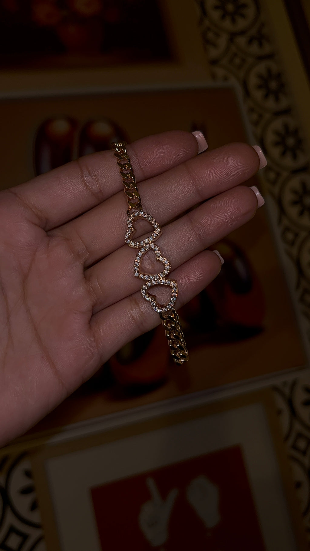 Triple the love bracelet