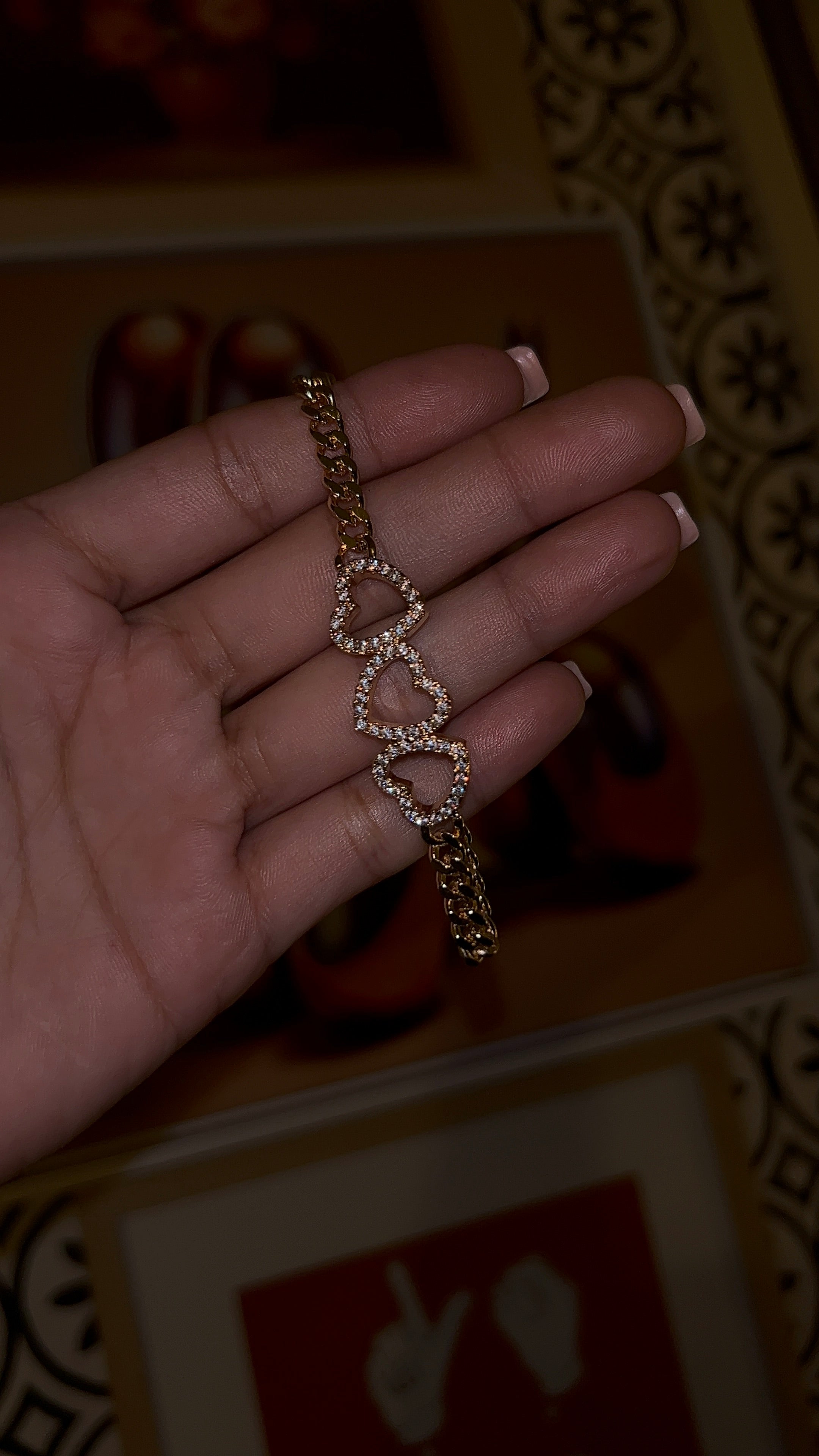 Triple the love bracelet