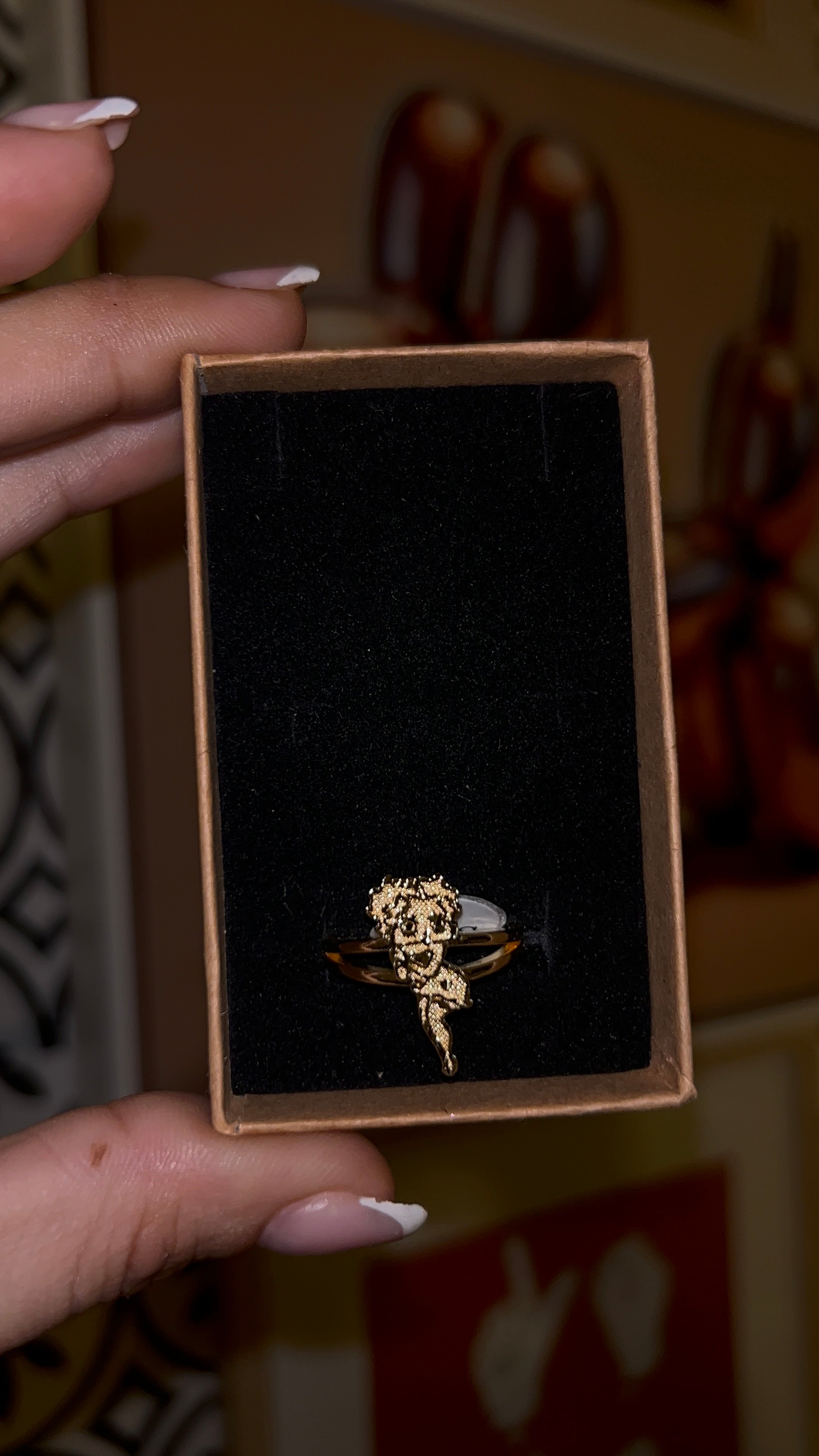 Betty Boop Ring